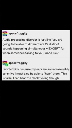 living with audio processing disorder | Subscribe for more #motivation 😊👍