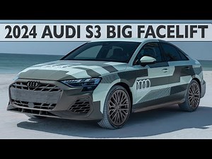 FIRST DRIVE! 2024 AUDI S3 333HP - BIGGEST AUDI FACELIFT IN YEARS! More power, drift mode and more!