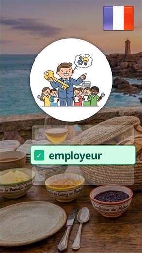 🇫🇷 employeur, employé, chômeur, secrétaire… — Can you name all 7 French Work words?