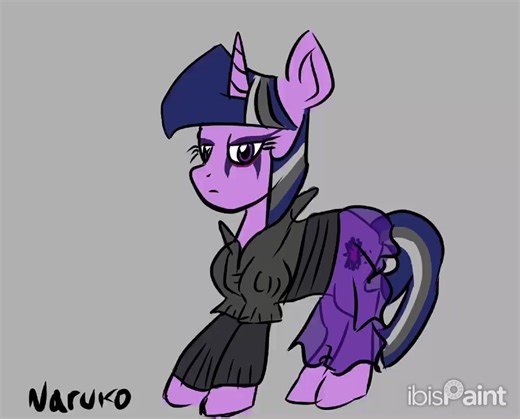 Goth Twilight Sparkle #twilightsparkle #goth #gothic #gotica #mlp