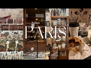 【パリvlog🇫🇷】念願のパリへ | 人気の老舗カフェ巡り | 美食の街パリを堪能 | パリのお土産探し | アンティークショップでお買い物