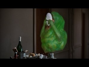Ghostbusters 1984 Slimer scene 4K