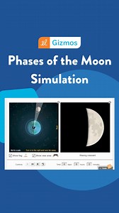 With Gizmos, students can explore the phases of the moon, and discover in which order they occur. Try Gizmos free with a 30-day free trial/ | ExploreLearning Gizmos