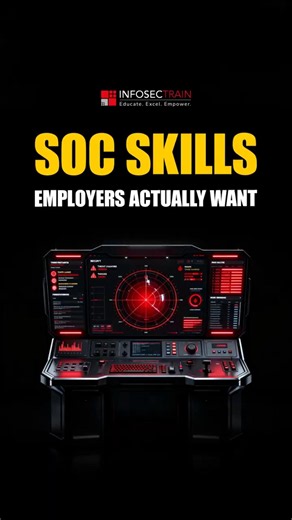 These SOC Skills Get You Hired! ⚠️
