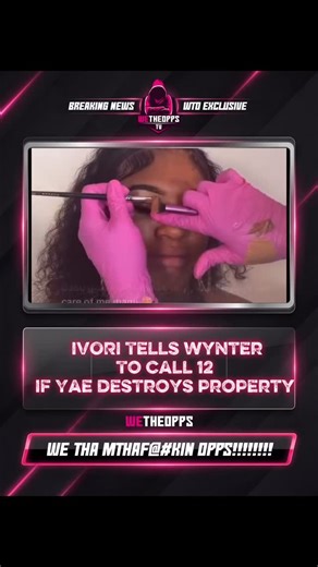 We The Opps TV LLC on Instagram: "Ivori is one one tonight 😳‼️ Ish she wrong for telling Wynter to call the police on Yae⁉️ What would you do in this situation⁉️ This post for entertainment/shit talk only. The page does NOT condone, encourage, or support bullying, hate speech, harassment, threats, or any form of violence. Peace & love to everybody."