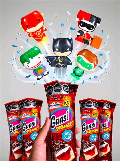 ¡Llegaron las NUEVAS figuras de DC Cómics al Gansipremio! 🦸‍♂️ - - #dccomics #sorpresa #unboxing #batman #superman