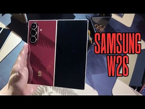 Samsung W26 Fold - Unboxing & Hands-on Review