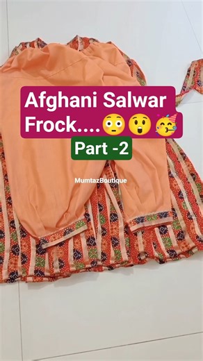 Afghani Salwar Frock kaise banaye 🤔|Afghani Salwar plates wali frock😍| #shortsfeed #shotrs #sewing..