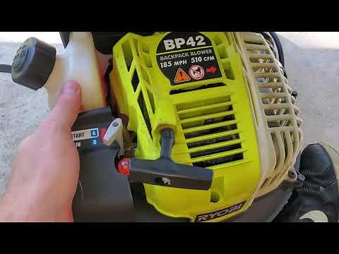Ryobi BP42 Not Starting Troubleshooting Fuel Replaced Carburetor/Bulb, Rewind Pull Cord Recoil