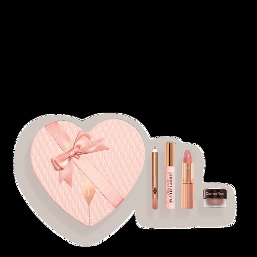 Pillow Talk Icons On The Go: Mini Pink Makeup Gifts | Charlotte Tilbury