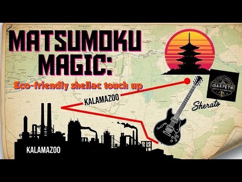 Matsumoku Magic: Eco-friendly Shellac Touch Up