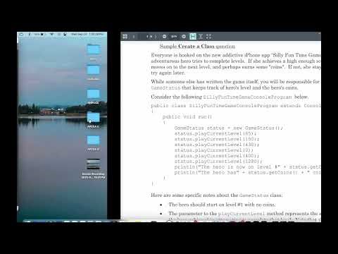 Unit 0 Test Question 1 = Create a Program