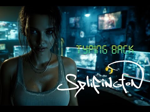 🎧 Typing Back – Splifington | Lost in the Scroll (Synthwave)