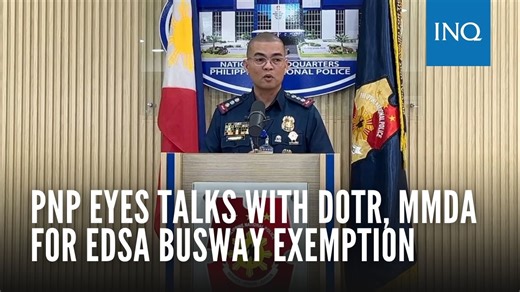 60K views · 2K reactions | The Philippine National Police is eyeing talks with the Department of Transportation and the Metropolitan Manila Development Authority to discuss the possibility of the police using the Epifanio Delos Santos Avenue busway during emergencies. READ: https://newsinfo.inquirer.net/2038235/pnp-eyes-talks-with-dotr-mmda-for-edsa-busway-exemption | INQUIRER.net | Facebook