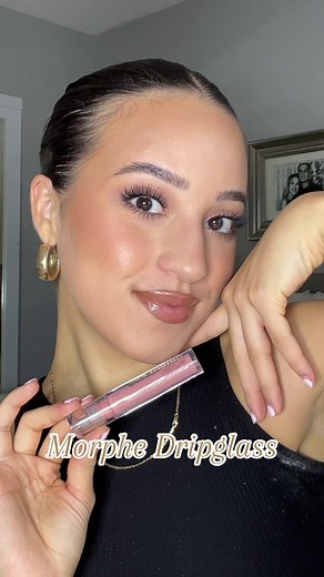 Morphe Dripglass Lip Gloss Review: Polished Peach Shade