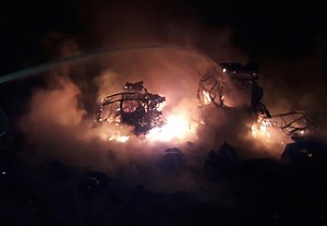 Watch: Over 900 LPG cylinders explode in Karnataka's Chintamani