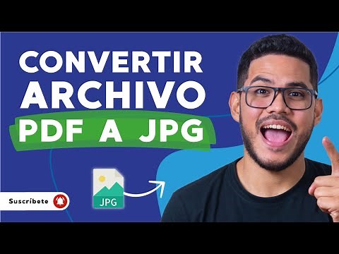 Cómo PASAR un ARCHIVO PDF a JPG sin programas | ✨Guía paso a paso💻