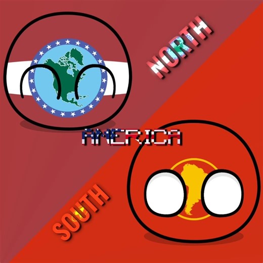 Seven Continents song 🎶 || #countryballs #song #nostalgia #continental #europe #edit