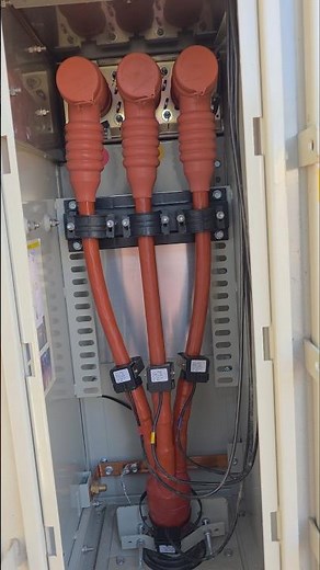indoor termination work Xlp armoured cable #electrical #electrician #engineering
