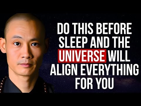 SHI HENG YI: LISTEN WHILE SLEEPING & THE UNIVERSE WILL ALIGN EVERYTHING FOR YOU | AFFIRMATIONS