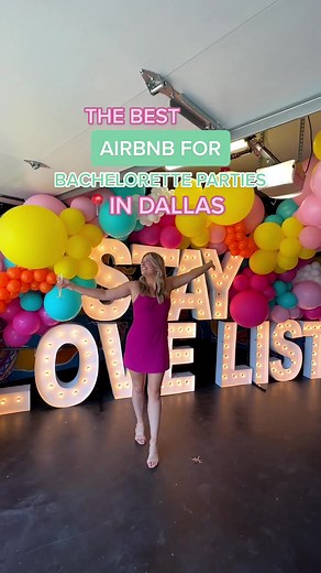 Anyone have a bachelorette or girls weekend in Dallas coming up? #bacheloretteparty #dallas #texastravel #airbnb #airbnbfinds #dallaslife @StayLoveList