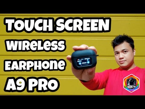 UNBOXING WIRELESS EARPUBDS NA TOUCH SCREEN