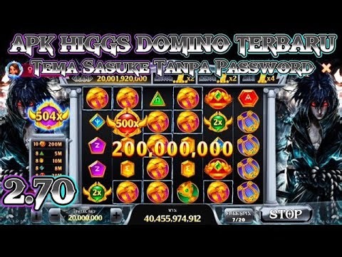 Tema Sasuke‼️Higgs Domino Mod Terbaru Rp & N X8 Speeder Tanpa Password Tema Sasuke