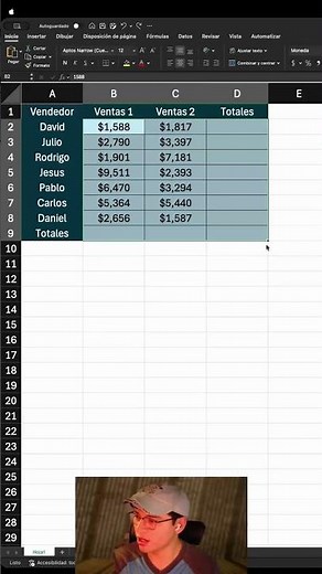 How to sum in Excel #excel #excelformula #exceltricks #exceltips #exceltutorial