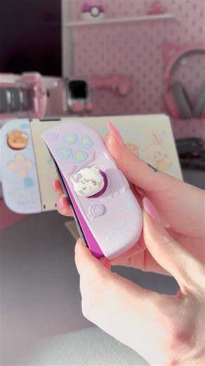 🎀 new cozy cute skin for my switch 🎀 both the old & the new cover are by @GeekShare ♡