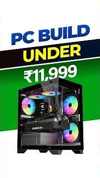 ₹11,999/- 🔥 Budget PC Build ⚡ with Intel i5 6th Gen | #shorts
