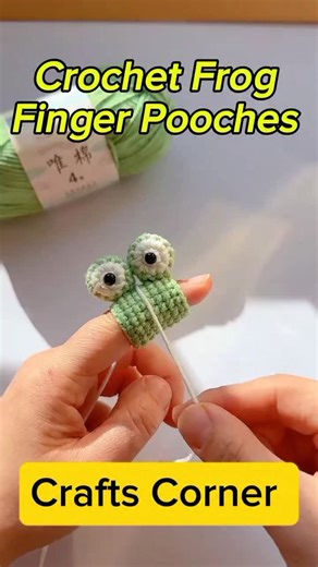 Allah Bachayo Mallah on Instagram: "🐸 Crochet Frog Finger Pouches – Step-by-Step Video Tutorial! 🧶✨ Looking for a cute finger protector while crocheting or knitting? These adorable frog finger pouches are the perfect handmade accessory! 💚 In this video, you’ll learn: ✔️ Easy crochet steps (beginner-friendly) ✔️ Yarn size details (5-ply / 4-strand) ✔️ Hook size used (6.25 mm) ✔️ How to make these tiny frog froggies for daily use Perfect for: 🧵 Crocheters & knitters 🐸 Cute handmade accessorie