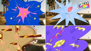 Abstract Colorfull Dynamic Transitions for FCPX