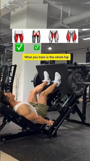 ✅ Parfect LEG Press 🔥 4 Powerful Ways to Use the Inverted Pedal Machine! #Shorts #Fitness #Workout