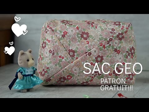 Tuto couture Sac géométrique , Geometric bag #couture#lalalovecouture#sewing