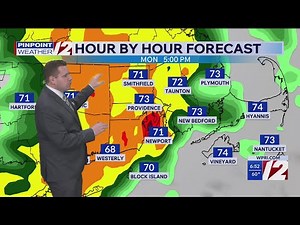WPRI 12 Weather Forecast 6/21/26: Bright, Warm Today; Rain Arrives Later Monday