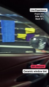 Luxury isn’t compromised — it’s upgraded. Super offer going on. Experience Bangladesh’s first-ever Ceramic Window Tint, introduced by CARPRO Bangladesh, now with up to 20% special discount for a limited time. Enjoy crystal-clear visibility, superior heat rejection, UV protection, and an ultra-premium finish — installed by the most experienced detailing team in the country, inside a dust-free, international-standard facility. This isn’t just tinting. This is comfort, protection, and class — perfe