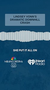 Lindsey Vonn attacked that course like her life depended on it! The crash was brutal but this is why we love her - pure fearless skiing ⛷️ Keep Listening To NBC Olympics Radio: http://ihr.fm/Olympics #WinterOlympics | iHeartRadio
