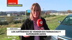 Los españoles cruzan la frontera para buscar test de antígenos en Portugal