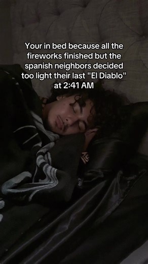 Just go to bed🫩💔 #newyears #relatable #real #funnyreels #memes | el diablo firework