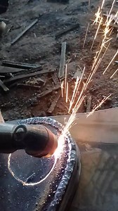 #fabricationworker #fabrication Using plasma cutter at compressor 😊👍 | fabrication worker