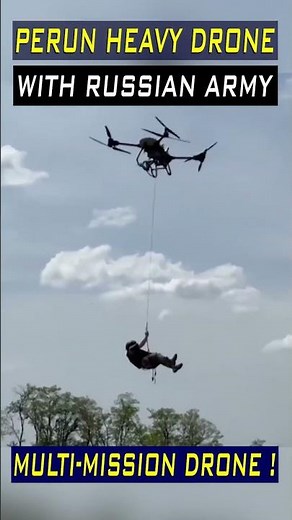 Perun Heavy Drone Russia's Multi-Mission UAV: Capabilities and Challenges