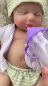 OtardDolls 12 Inch Reborn Baby Dolls Silicone Full Body Realistic Baby Doll Boy Silicone Baby Doll Handmade Painted Reborn Dolls with Clothes and Bottles Set for Kids Boys Girls