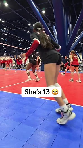 Incredible 13-Year-Old Volleyball Athlete Shines