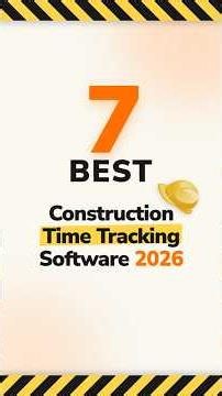 Construction Time Tracking Software Ranked for 2026