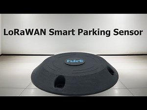 LoRaWAN Smart Parking Sensor Enables Real-Time Parking Space Monitoring and Management #lorawan