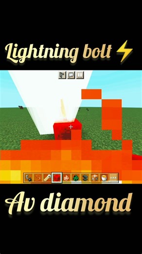 how to summon lightning bolt ⚡ #viral #minecraft