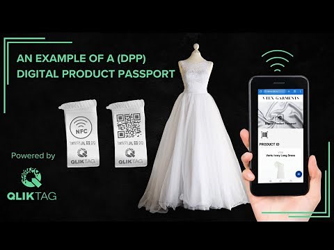 Digital Product Passport Example (DPP) Created With Qliktag