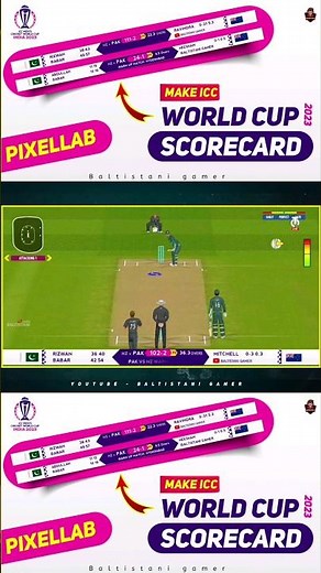 Icc World Cup 2023 Scorecard Toturial #shorts #viral #cricket