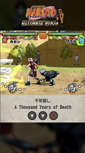Kakashi Jutsu Evolution | Chidori & Thousand Years of Death #naruto #ps2 #ultimateninja
