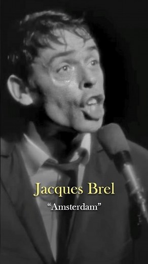 Jacques Brel "Amsterdam"